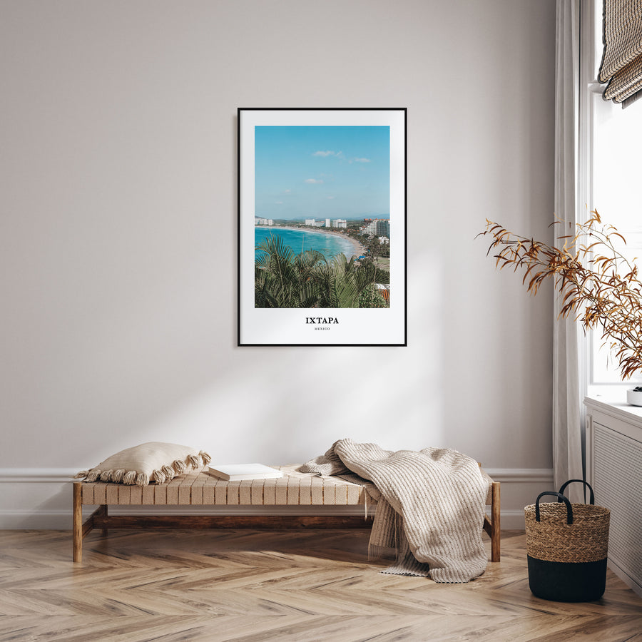 Ixtapa Portrait Color Poster