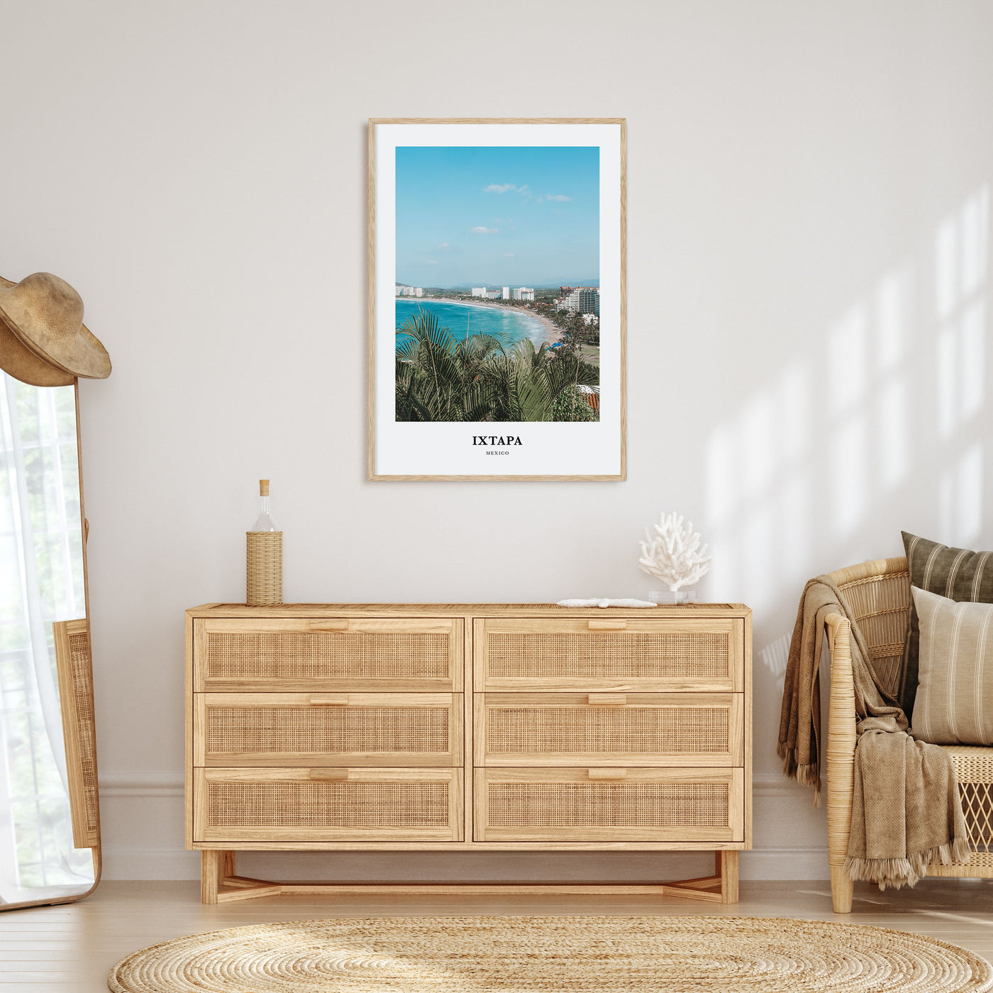 Ixtapa Portrait Color Poster