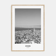 Izmir Portrait B&W Poster