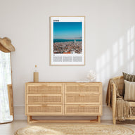 Izmir Travel Color Poster