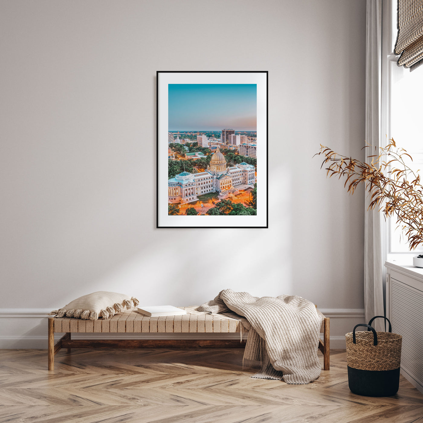 Jackson, Mississippi Photo Color Poster