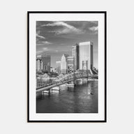 Jacksonville Photo B&W No 1 Poster