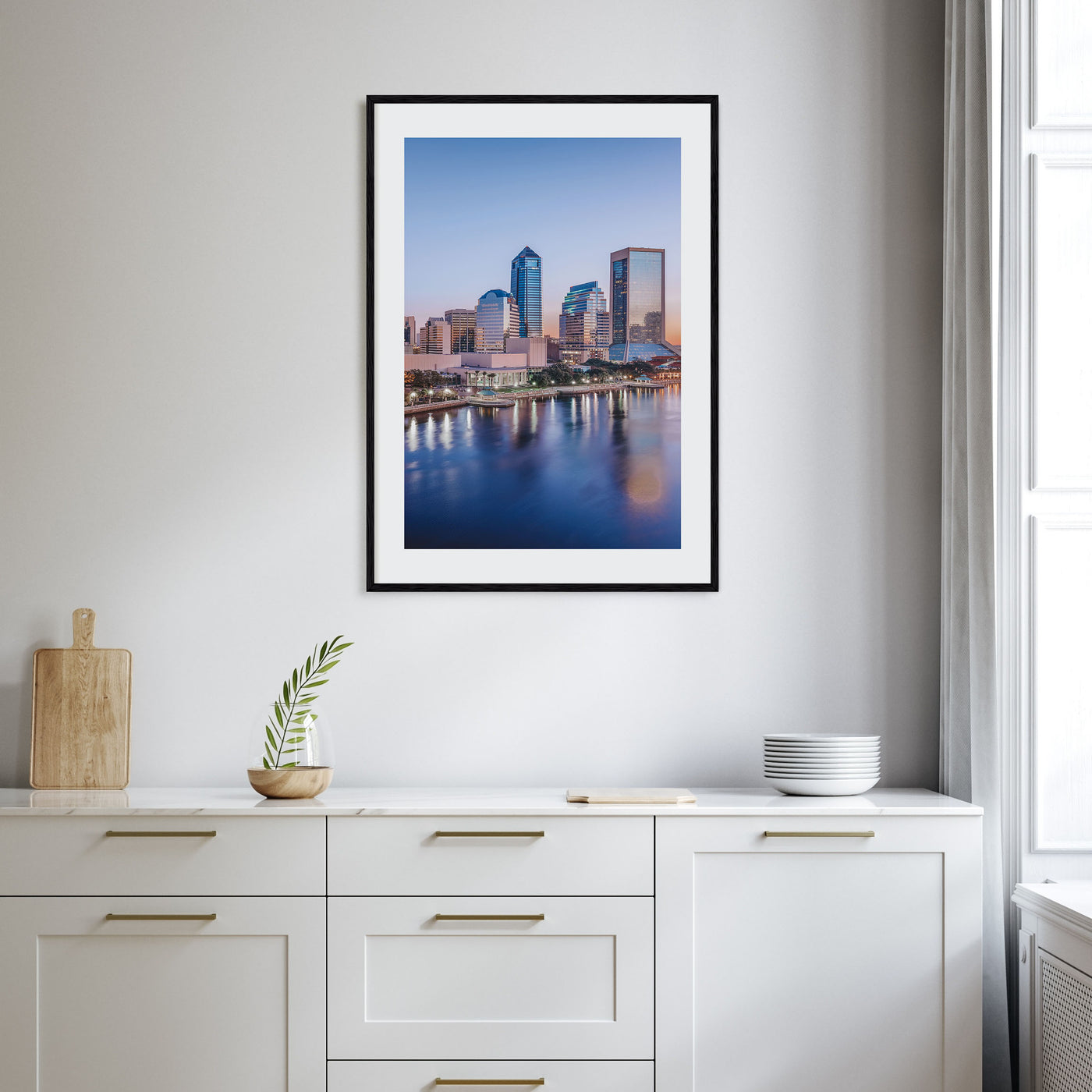 Jacksonville Photo Color No 2 Poster