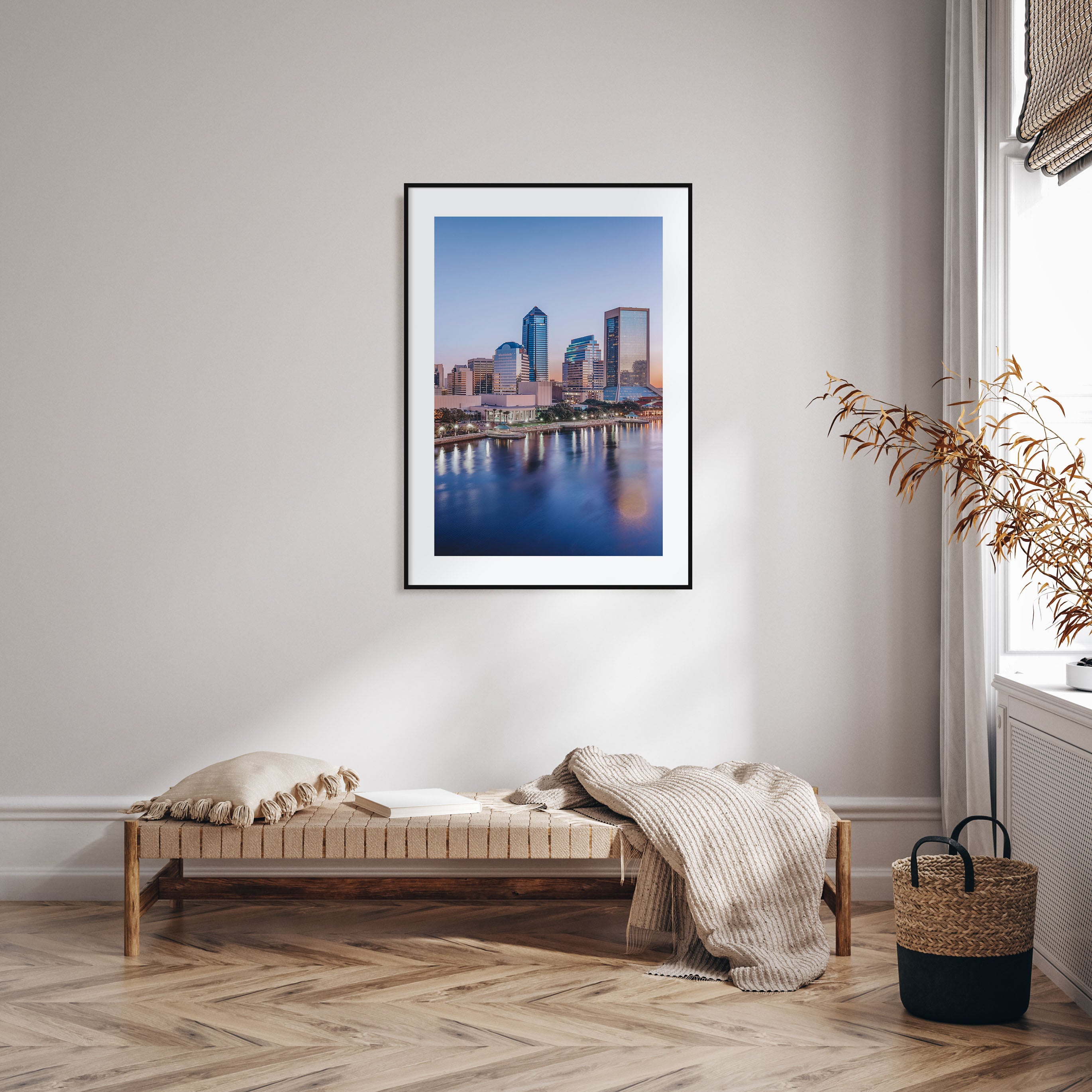 Jacksonville Photo Color No 2 Poster