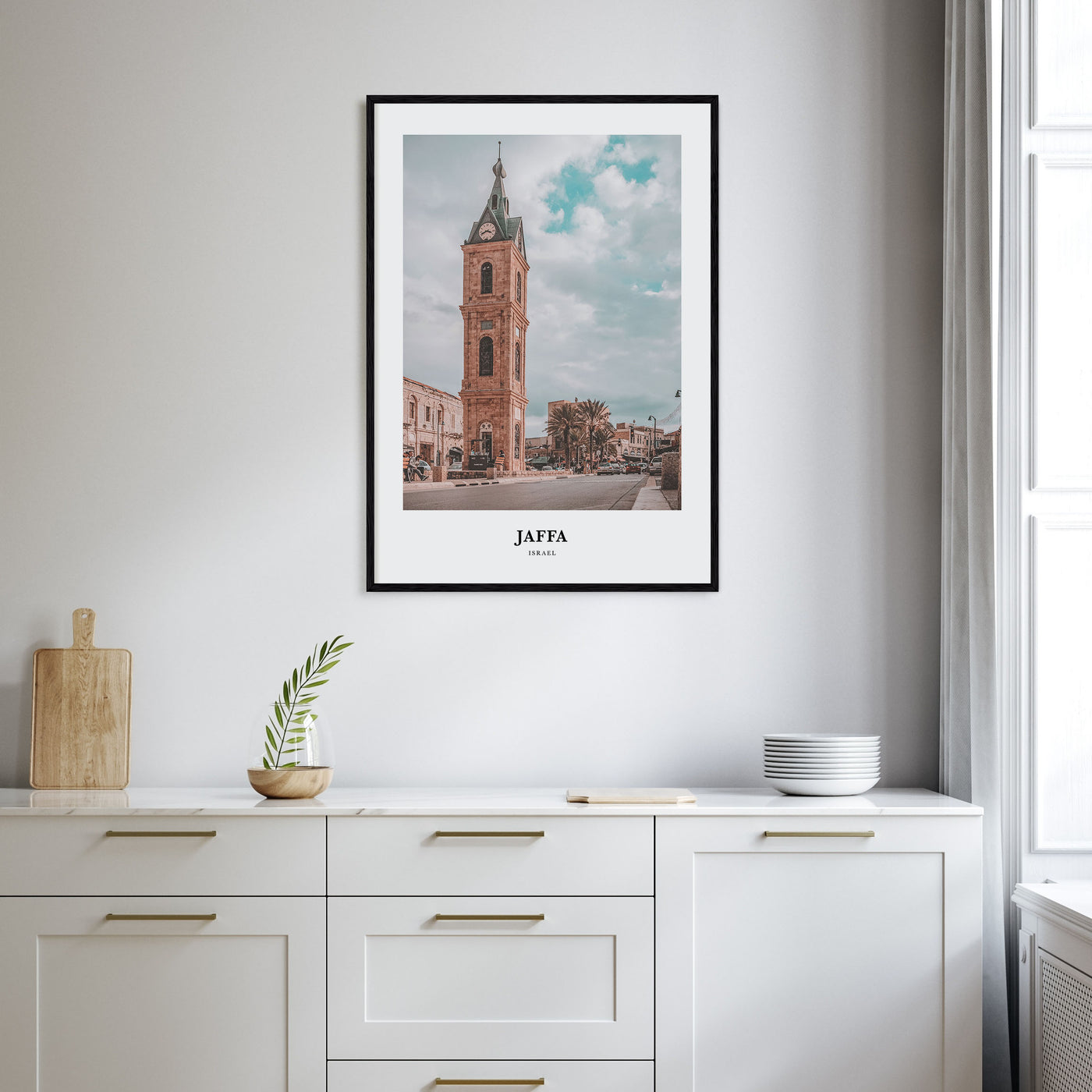 Jaffa Portrait Color Poster