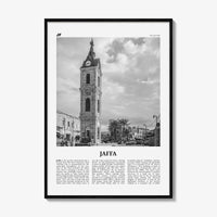 Jaffa Print Black and White, Jaffa Wall Art, Jaffa Poster, Jaffa Photo, Jaffa Wall Décor, Jaffa Map, Palestine