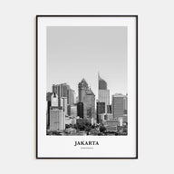 Jakarta Portrait B&W No 1 Poster