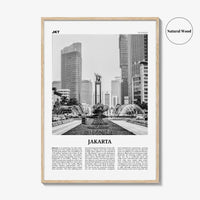 Jakarta Print Black and White No 1, Jakarta Wall Art, Jakarta Poster, Jakarta Photo, Jakarta Wall Decor, City Art Print, Indonesia, Asia