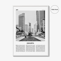 Jakarta Print Black and White No 1, Jakarta Wall Art, Jakarta Poster, Jakarta Photo, Jakarta Wall Decor, City Art Print, Indonesia, Asia