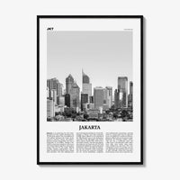 Jakarta Print Black and White No 2, Jakarta Wall Art, Jakarta Poster, Jakarta Photo, Jakarta Wall Decor, City Art Print, Indonesia, Asia