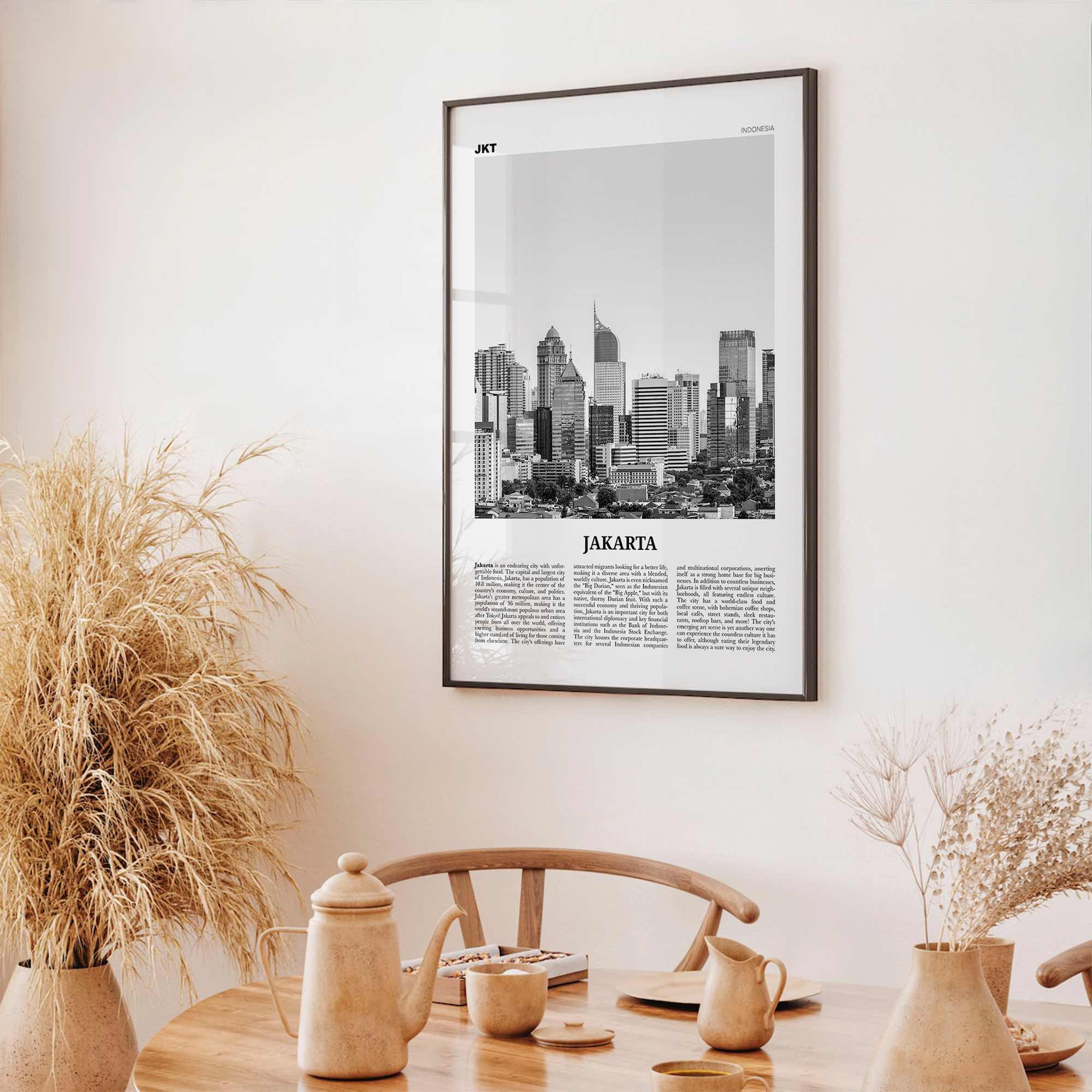 Jakarta Print Black and White No 2, Jakarta Wall Art, Jakarta Poster, Jakarta Photo, Jakarta Wall Decor, City Art Print, Indonesia, Asia