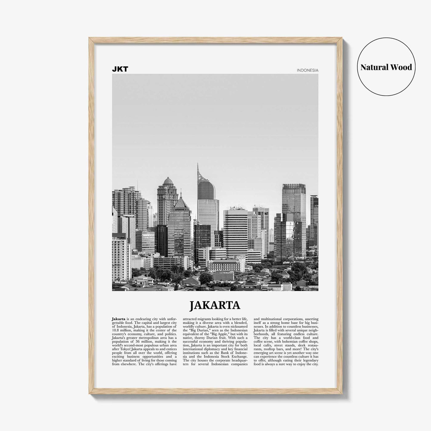 Jakarta Print Black and White No 2, Jakarta Wall Art, Jakarta Poster, Jakarta Photo, Jakarta Wall Decor, City Art Print, Indonesia, Asia