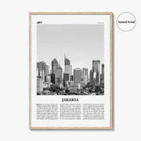 Jakarta Print Black and White No 2, Jakarta Wall Art, Jakarta Poster, Jakarta Photo, Jakarta Wall Decor, City Art Print, Indonesia, Asia