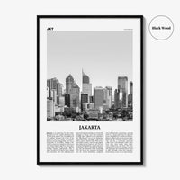 Jakarta Print Black and White No 2, Jakarta Wall Art, Jakarta Poster, Jakarta Photo, Jakarta Wall Decor, City Art Print, Indonesia, Asia