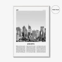 Jakarta Print Black and White No 2, Jakarta Wall Art, Jakarta Poster, Jakarta Photo, Jakarta Wall Decor, City Art Print, Indonesia, Asia