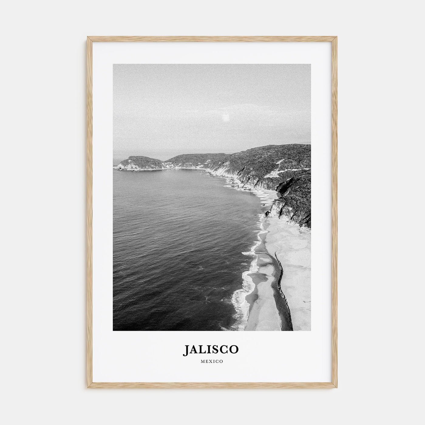 Jalisco Portrait B&W No 1 Poster