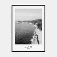 Jalisco Portrait B&W No 1 Poster