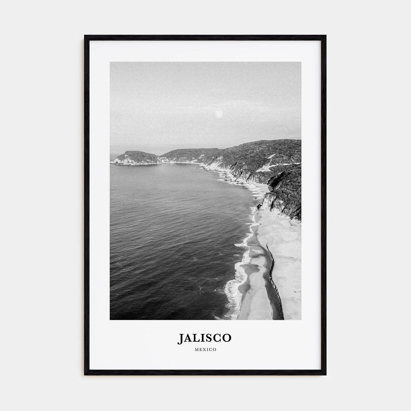 Jalisco Portrait B&W No 1 Poster