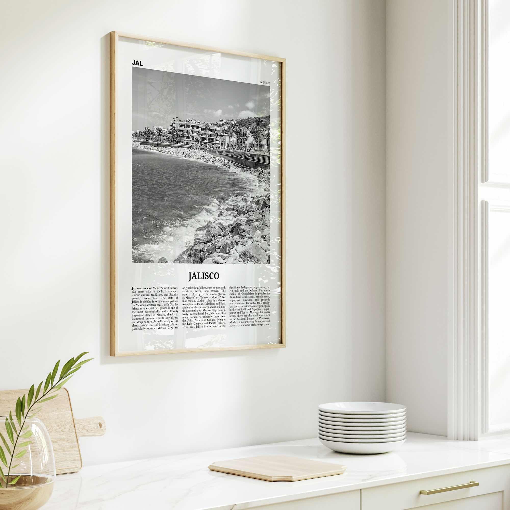 Jalisco Print Black and White No 1, Jalisco Wall Art, Jalisco Poster, Jalisco Photo, Jalisco Decor, Guadalajara, Puerto Vallarta, México