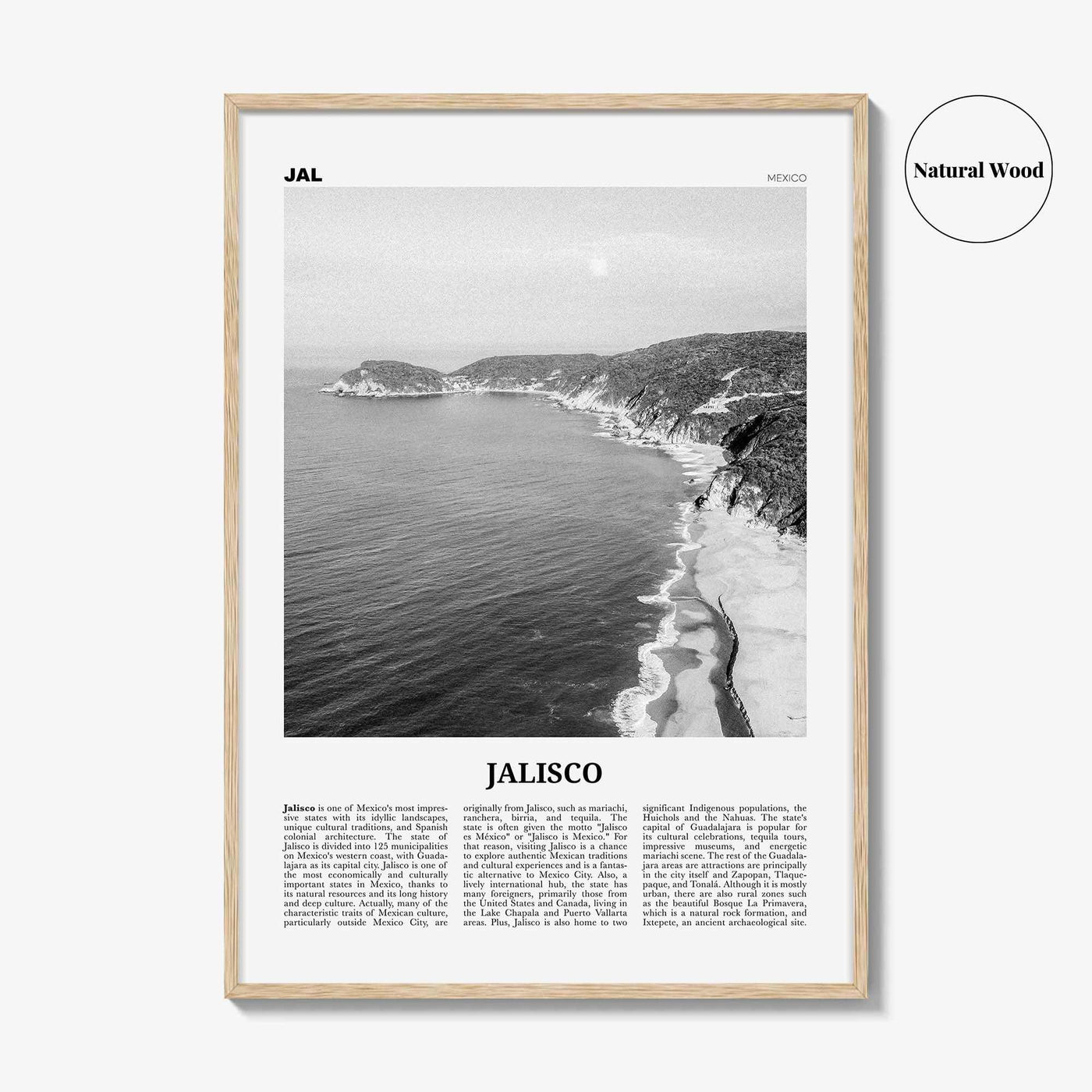 Jalisco Print Black and White No 2, Jalisco Wall Art, Jalisco Poster, Jalisco Photo, Jalisco Decor, Guadalajara, Puerto Vallarta México