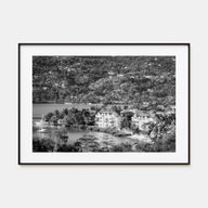 Jamaica Landscape B&W Poster