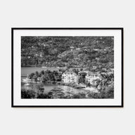 Jamaica Landscape B&W Poster