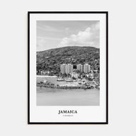 Jamaica Portrait B&W No 1 Poster
