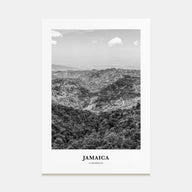 Jamaica Portrait B&W No 2 Poster