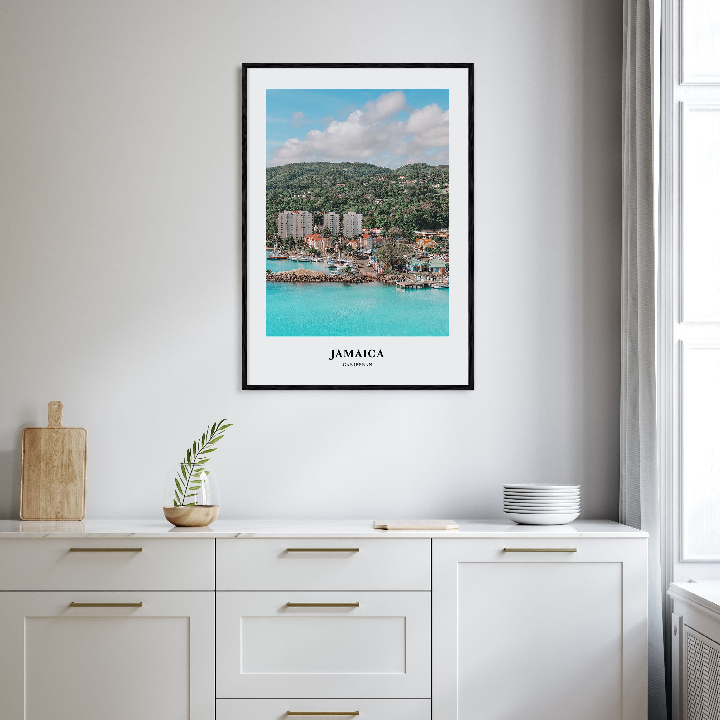 Jamaica Portrait Color No 2 Poster