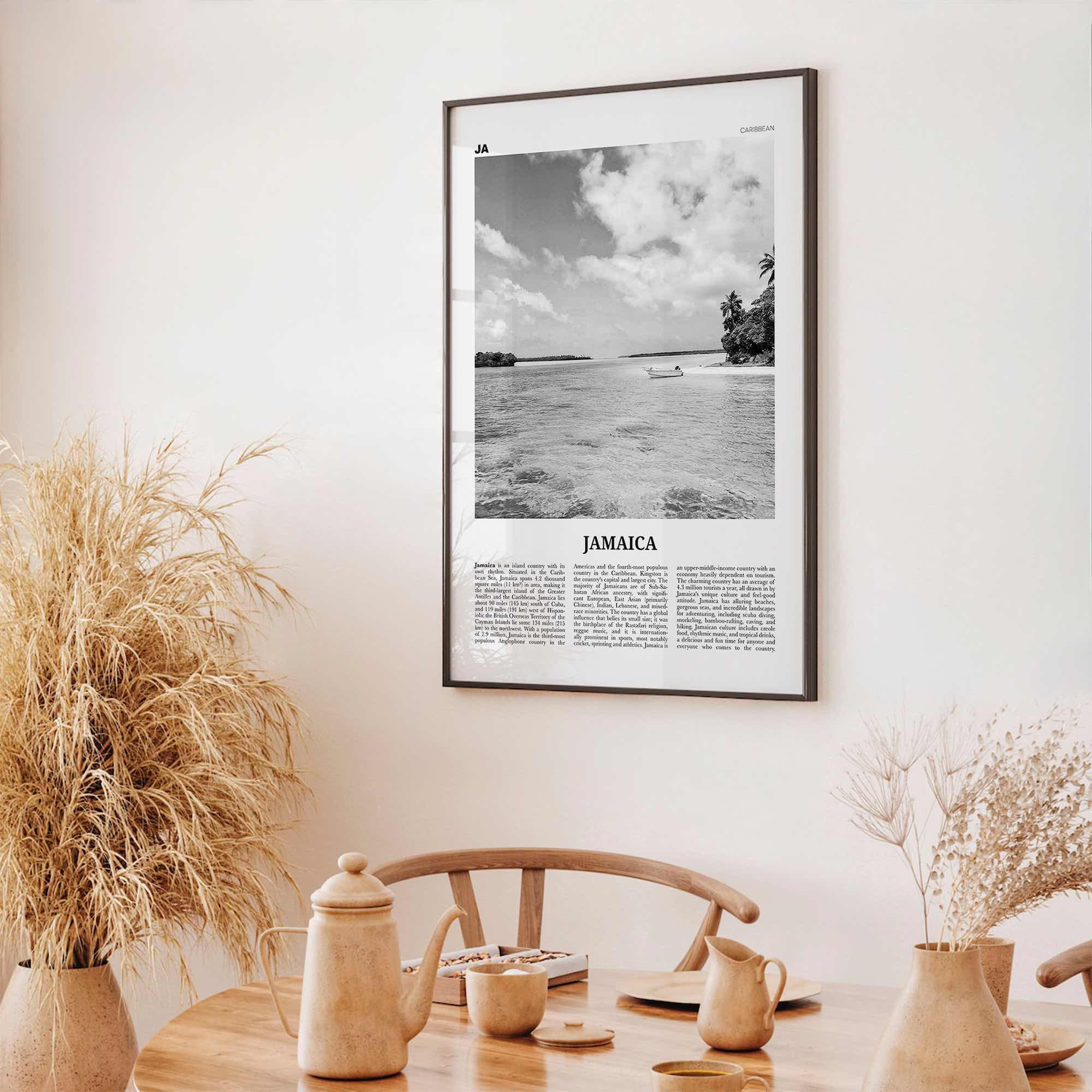 Jamaica Print Black and White No 1, Jamaica Wall Art, Jamaica Poster, Jamaica Photo, Jamaica Wall Decor, Kingston, Caribbean