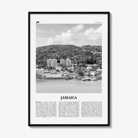 Jamaica Print Black and White No 3, Jamaica Wall Art, Jamaica Poster, Jamaica Photo, Jamaica Wall Decor, City Art Print, Kingston, Caribbean