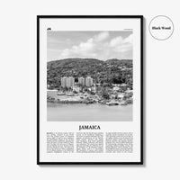 Jamaica Print Black and White No 3, Jamaica Wall Art, Jamaica Poster, Jamaica Photo, Jamaica Wall Decor, City Art Print, Kingston, Caribbean
