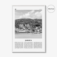 Jamaica Print Black and White No 3, Jamaica Wall Art, Jamaica Poster, Jamaica Photo, Jamaica Wall Decor, City Art Print, Kingston, Caribbean