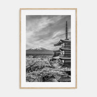 Japan Photo B&W Poster