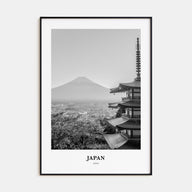 Japan Portrait B&W No 2 Poster