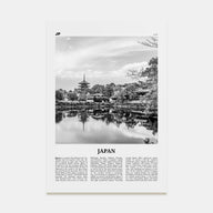 Japan Travel B&W No 2 Poster