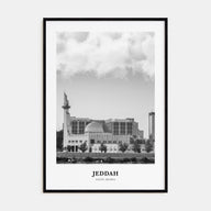 Jeddah Portrait B&W Poster