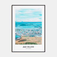Jeju Island Portrait Color Poster