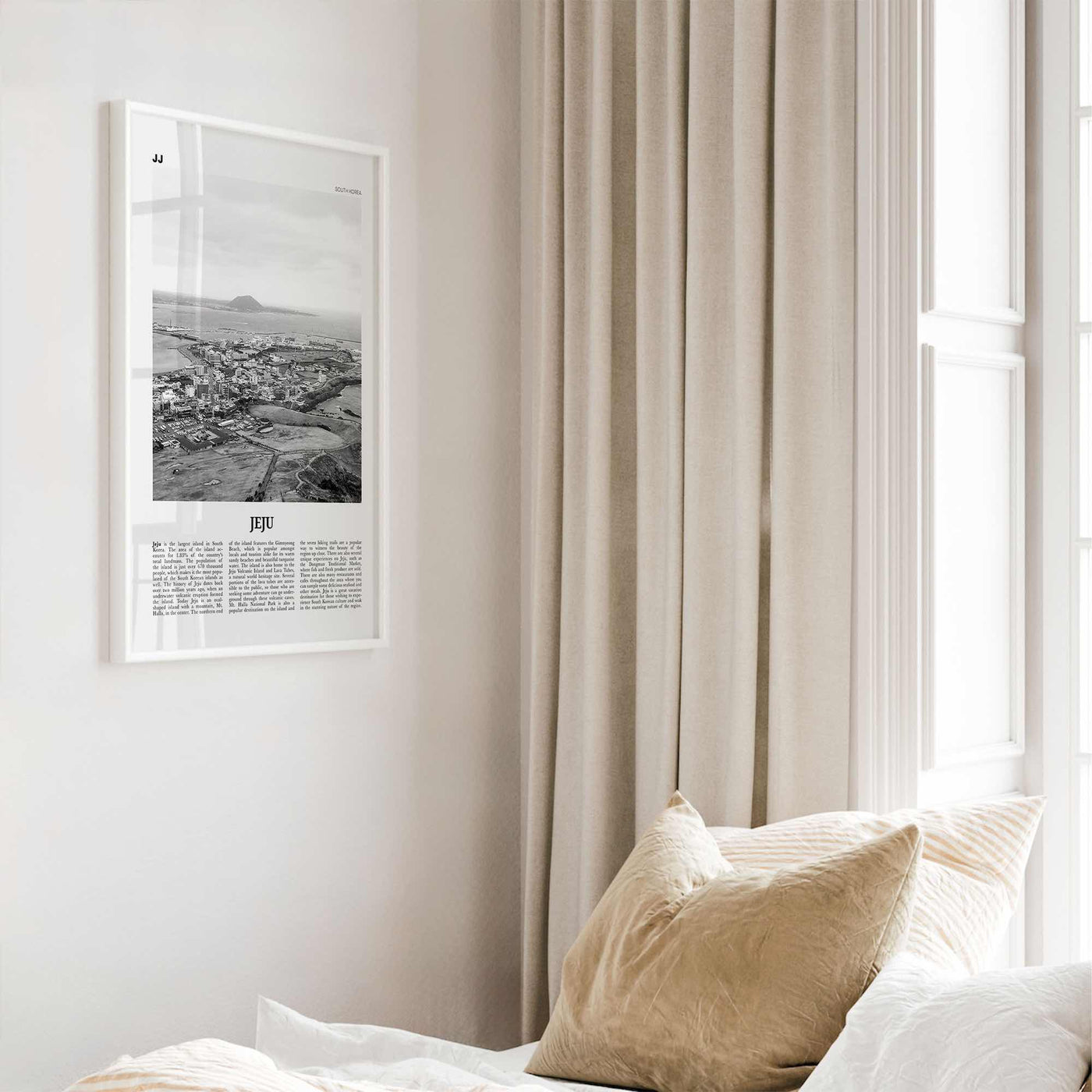 Jeju Island Print Black and White, Jeju Wall Art, Jeju Poster, Jeju Photo, Jeju Wall Décor, Jeju Island, 제주도, Sammu-samda-do