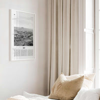 Jeju Island Print Black and White, Jeju Wall Art, Jeju Poster, Jeju Photo, Jeju Wall Décor, Jeju Island, 제주도, Sammu-samda-do