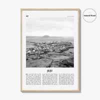 Jeju Island Print Black and White, Jeju Wall Art, Jeju Poster, Jeju Photo, Jeju Wall Décor, Jeju Island, 제주도, Sammu-samda-do