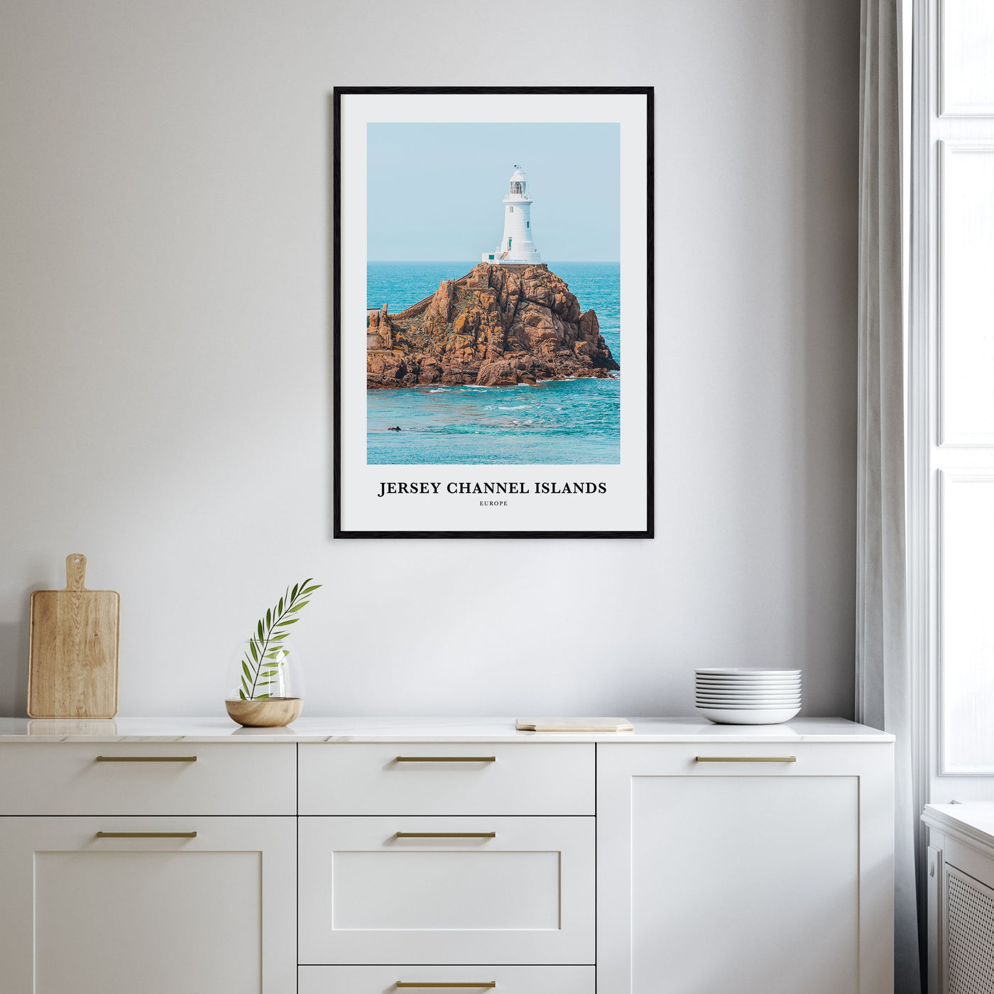 Jersey, Channel Islands Portrait Color No 2 Poster
