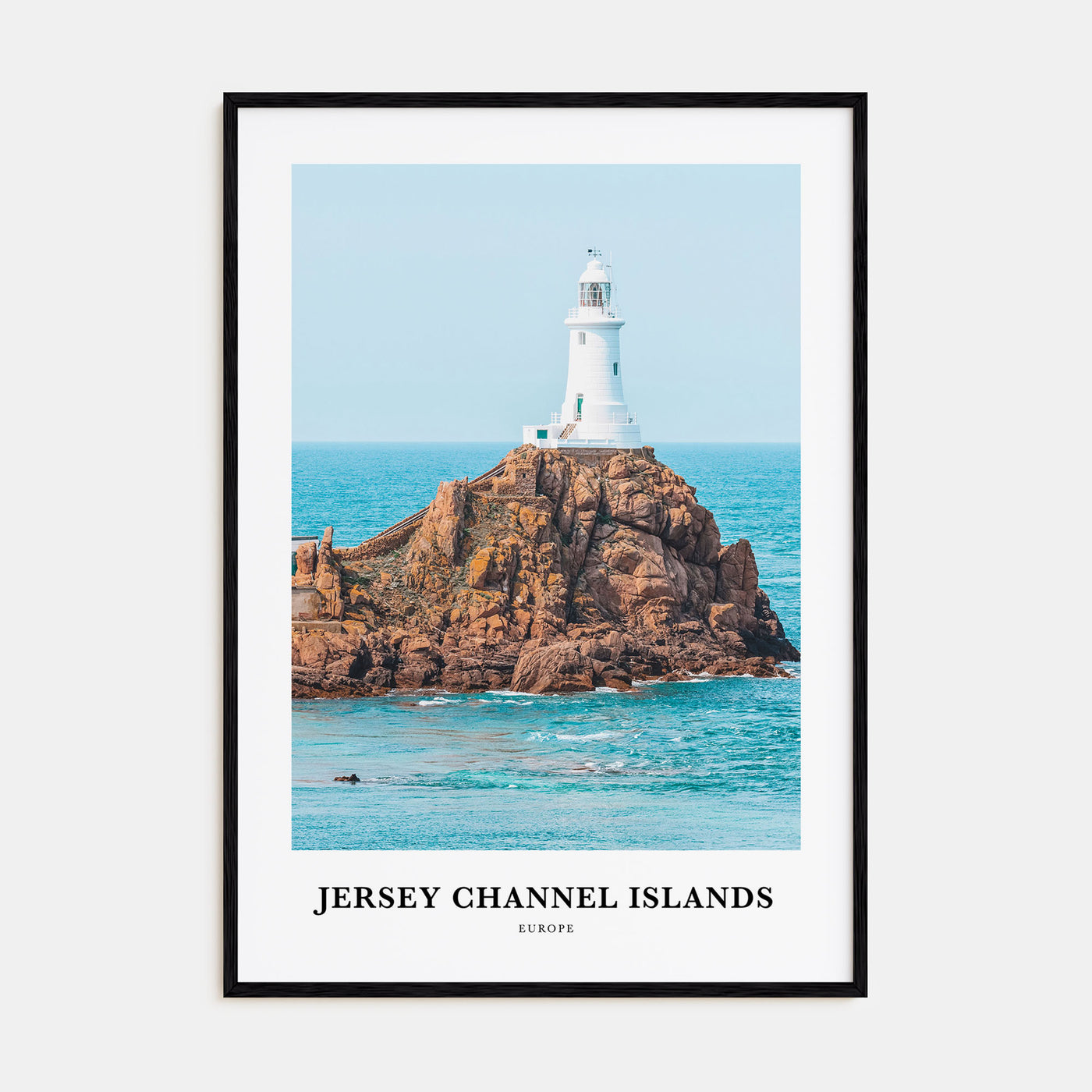 Jersey, Channel Islands Portrait Color No 2 Poster
