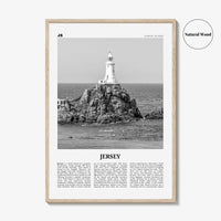 Jersey Print Black and White Channel Islands No 1, Jersey Wall Art, Jersey Poster, Jersey Photo, Jersey Wall Décor, Jersey Map