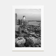 Jersey City Photo B&W Poster