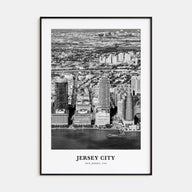 Jersey City Portrait B&W No 1 Poster
