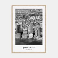 Jersey City Portrait B&W No 1 Poster