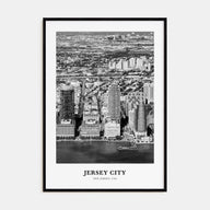 Jersey City Portrait B&W No 1 Poster