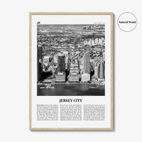 Jersey City Print Black and White No 1, Jersey City Wall Art, Jersey City Poster, Jersey City Photo, New Jersey, USA United States