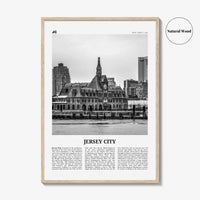 Jersey City Print Black and White No 2, Jersey City Wall Art, Jersey City Poster, Jersey City Photo, New Jersey, USA United States, America